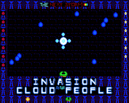 Invasion Of The Cloud People - The Next Storm (ZX Spectrum Next) Image