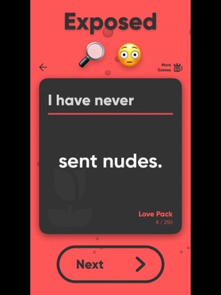 I Have Never: Dirty Adult Image