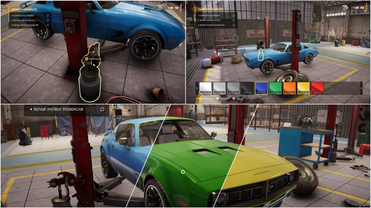 Junkyard Garage Simulator screenshot
