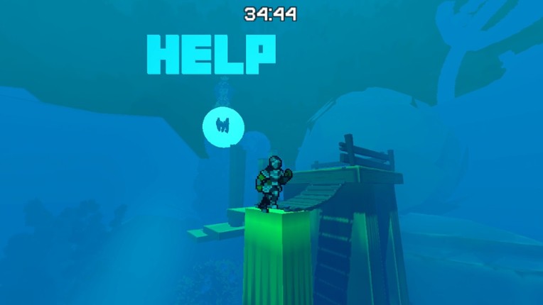 A Game about a jumping knight screenshot