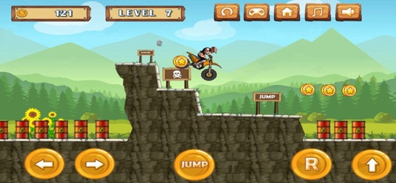 Mountain Moto Rider: Bike Race screenshot