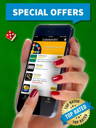 Play Casino Games With Free Spins at Top Casinos screenshot
