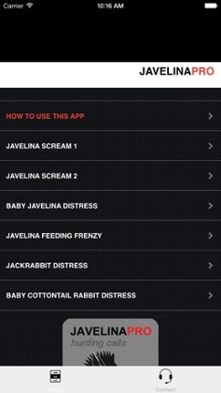 REAL Javelina Calls &amp; Javelina Sounds to use as Hunting Calls screenshot