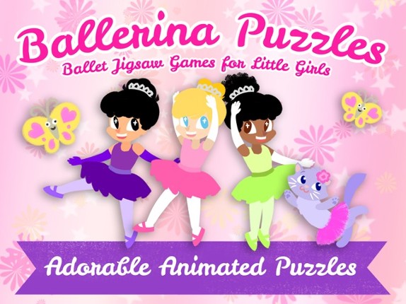 Ballerina Puzzles for Kids - Ballet Stars Jigsaw Games for Little Girls screenshot