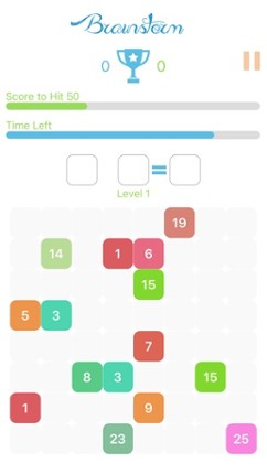 Brainstorm - Free math game for kids and toddlers screenshot
