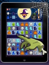 Cats &amp; witches Halloween crush bubble game of zombies Image