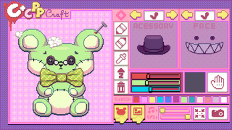 Creepy & Cute Pixel Plushy Craft Image