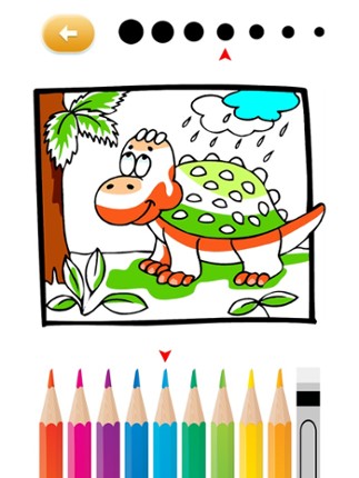 Dino Coloring Worksheets Activities for Preschoolers and Kindergarten screenshot