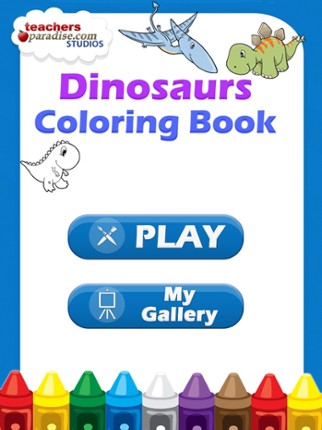 Dinosaurs Coloring Book screenshot
