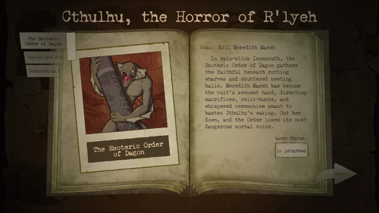 Eerie Cards: The Lovecraftian Dungeon Crawler Game Image