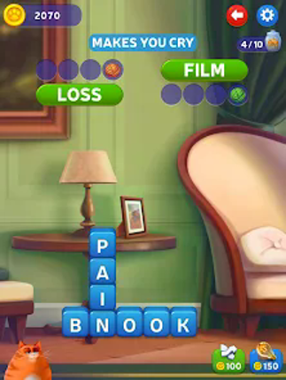 Kitty Scramble: Word Game screenshot