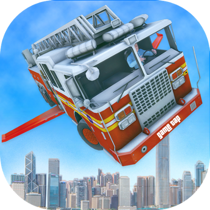 Flying Robot Fire Truck Game Image