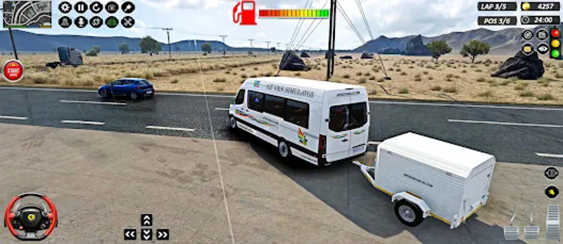 Van Taxi Games Offroad Driving Image