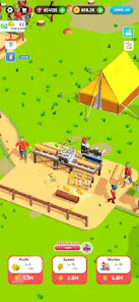 Idle Lumber Mill screenshot