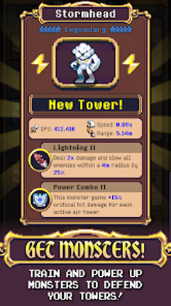 Epic Monster TD - RPG Tower De screenshot