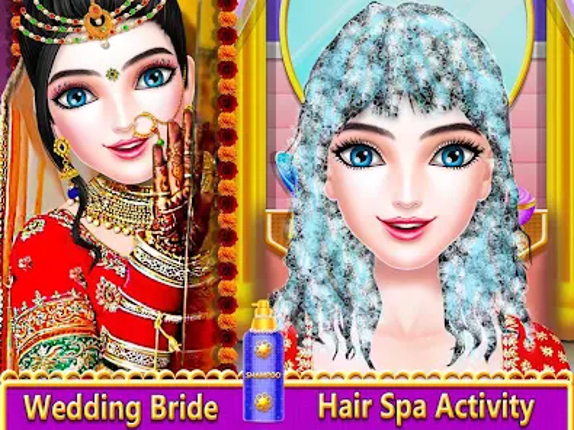 Indian Wedding Makeup Dress-Up Image