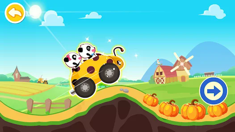Baby Panda Car Racing Image
