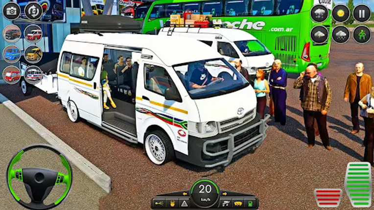 Van Driving Game Van Game screenshot