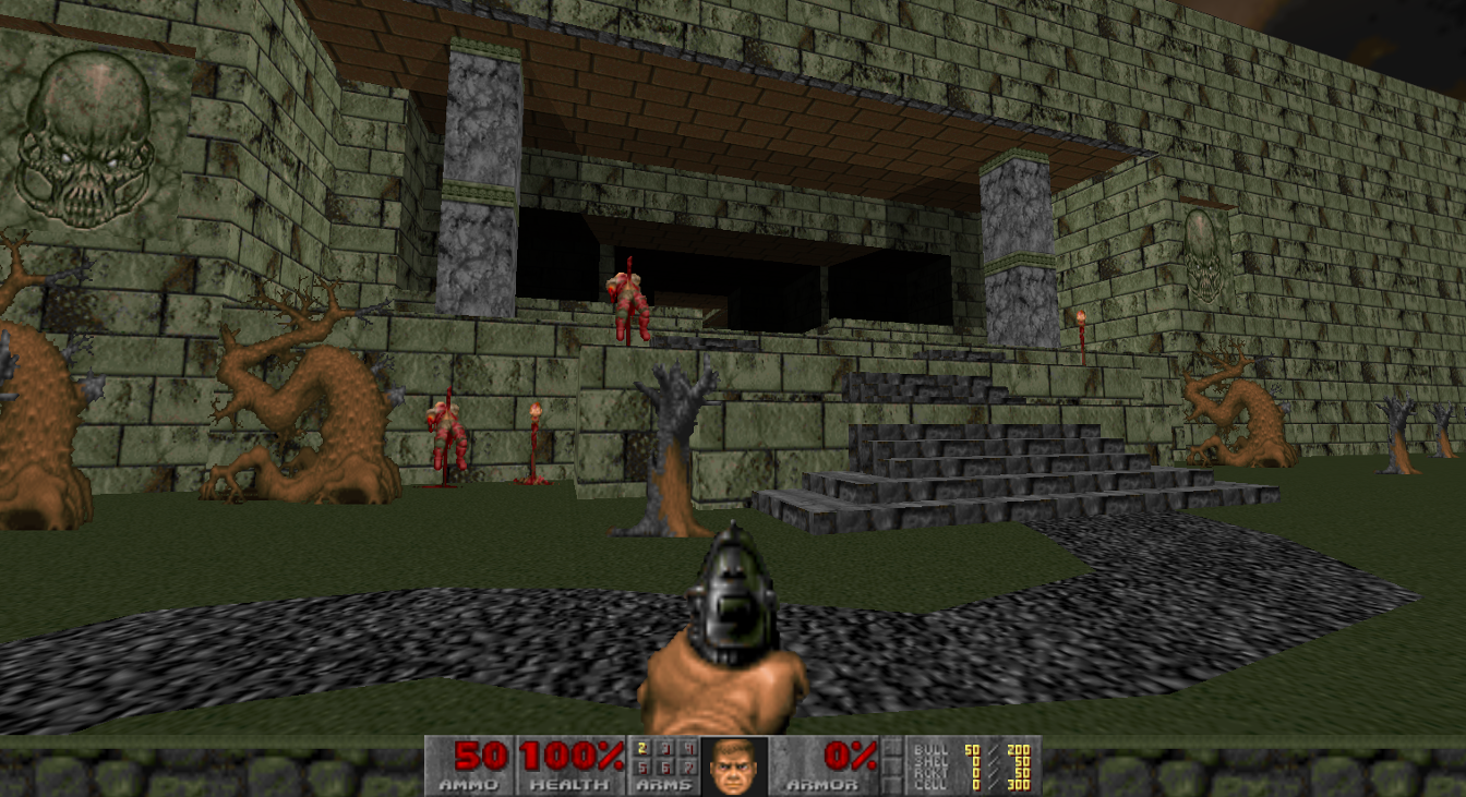 Games like Doom 2 wad: Crimson Temple
