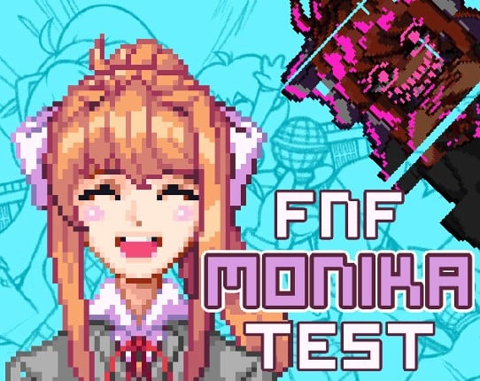 FNF Monika Test Game Cover