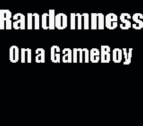 Randomness (Working Title) Image