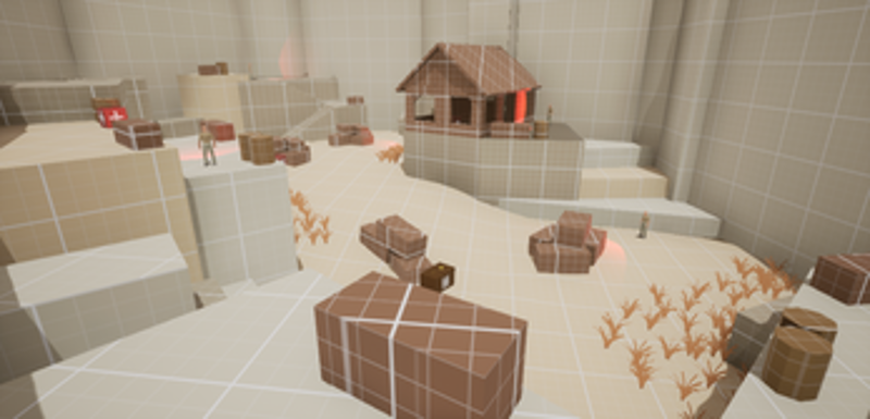 Scorched Canyon (Level Design Jam) screenshot