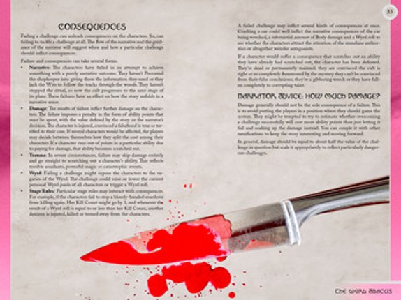The Wyrd Abacus: Standalone rules for Solemn Vale screenshot
