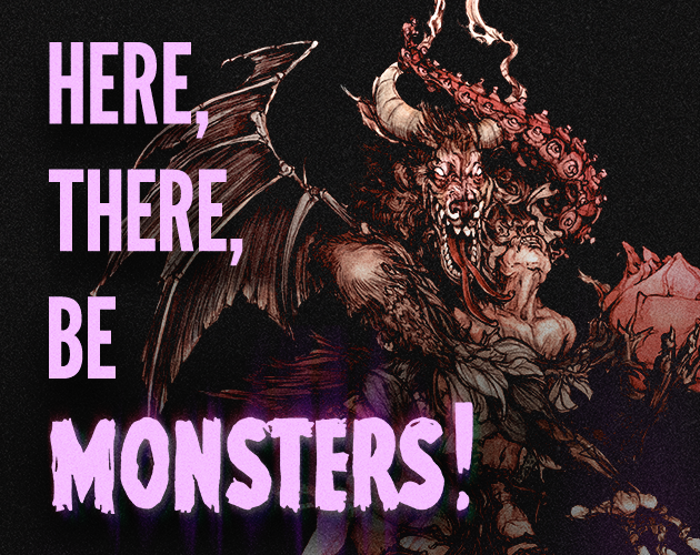 Games like here, there, be monsters!