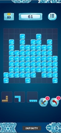 Ice land Block Puzzle screenshot