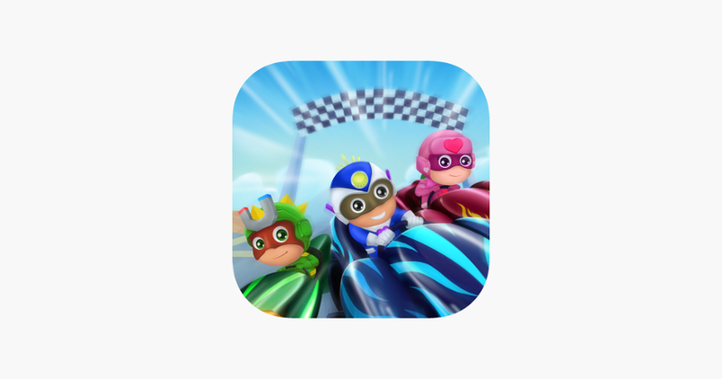 Masked Heroes: Kart Racing 3D Game Cover