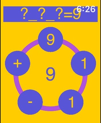 Math Puzzle for Watch &amp; Phone Image