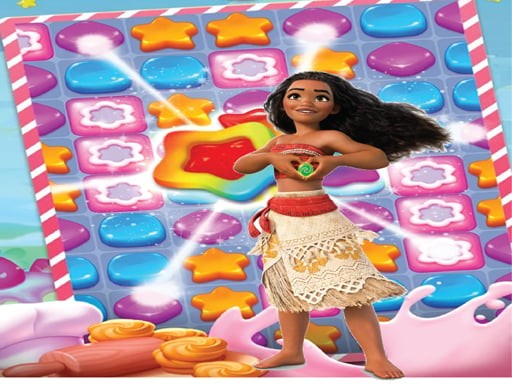Games like Play Moana Sweet Matching Game