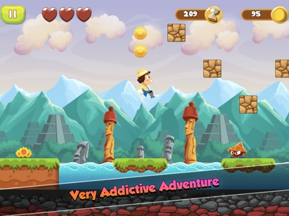 Super Jungle Adventures - Funny Jumping Games screenshot