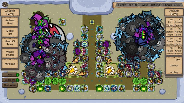 The Catalyst Acolyte Tower Defense screenshot