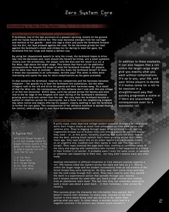 The Zero System - Core screenshot