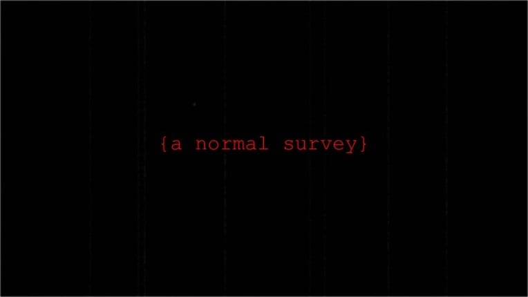 A Normal Survey (PROTOTYPE) Game Cover