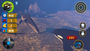 Blue Whale Simulator Game 3D Image