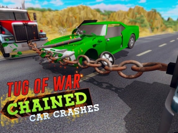 Chained Car Crash Beam Driving screenshot