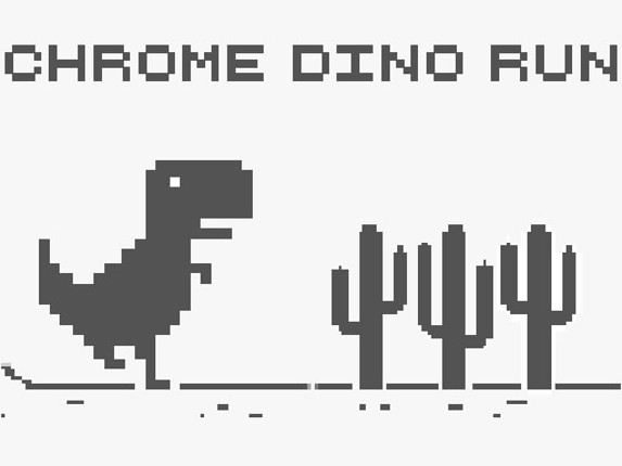 Chrome Dino Run Game Cover