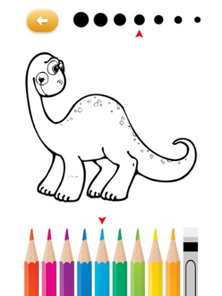 Dino Coloring Worksheets Activities for Preschoolers and Kindergarten screenshot
