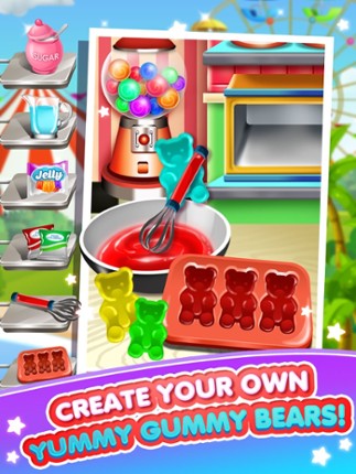 Fair Food Candy Maker Salon - Fun Cake Food Making & Cooking Kids Games for Boys Girls screenshot