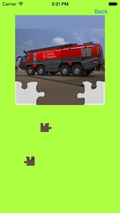 Fire Truck Photo Jigsaw Puzzle screenshot