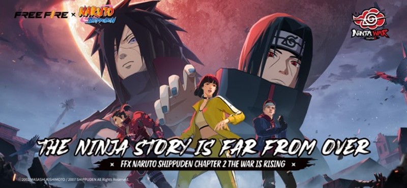 Free Fire x NARUTO SHIPPUDEN screenshot