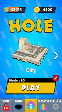 Hole.io screenshot