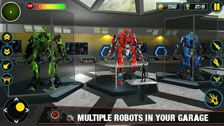 Multi Robot Car Transform Game screenshot