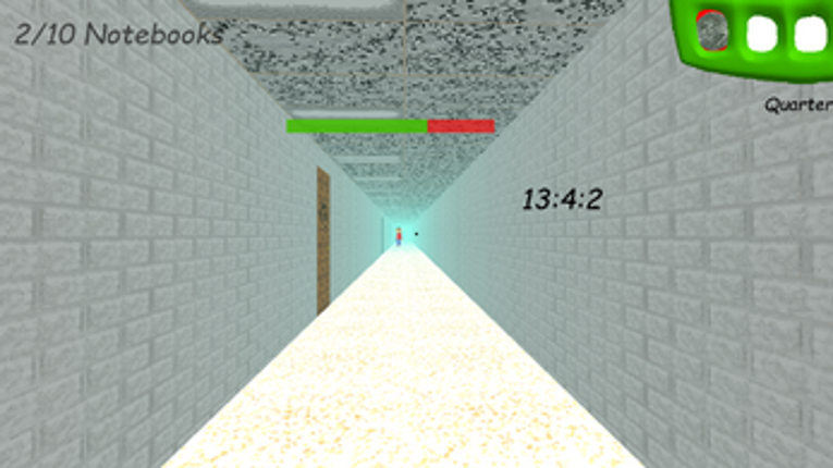 Baldi's Basics the long stretch screenshot