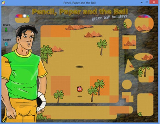 Pencil Paper and the Ball screenshot