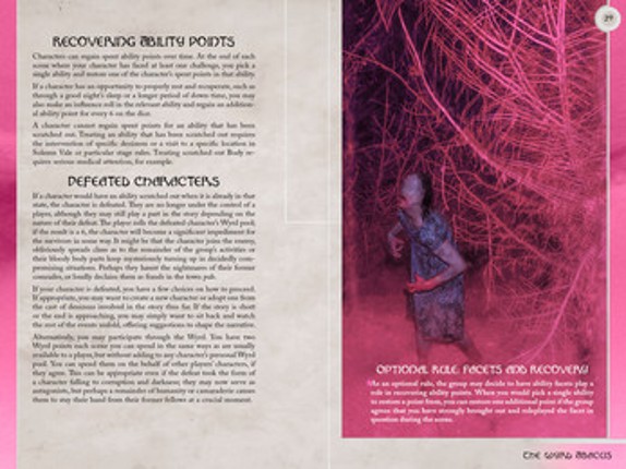 The Wyrd Abacus: Standalone rules for Solemn Vale screenshot