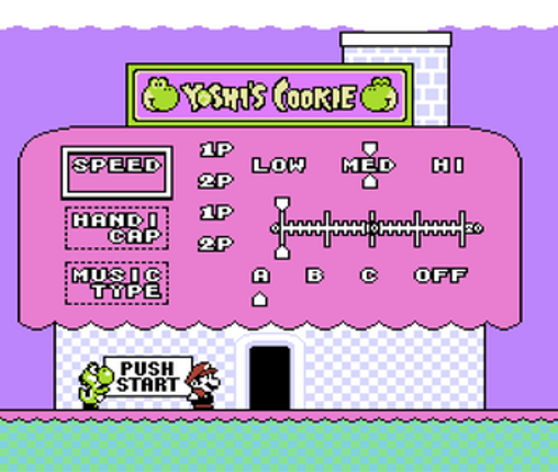 Yoshi's Cookie Anniversary Edition (NES Patch) screenshot