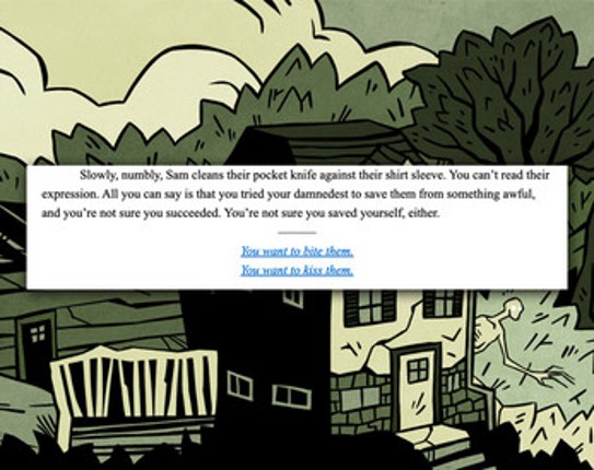 In the Pit of Your Stomach: An Interactive Horror Story screenshot